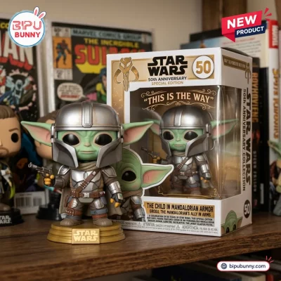 Star Wars Grogu in Mandalorian Armor Vinyl Figure