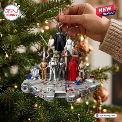 Star Wars Millennium Falcon 2026 Christmas Ornament