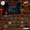 Stranger Things Advent Calendar 2026 containing 24 individual acrylic ornaments featuring series characters and icons.