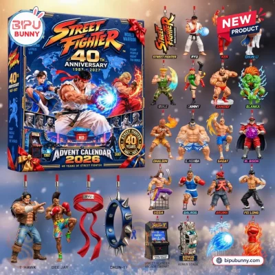 Street Fighter 40th Anniversary Advent Calendar 2026