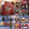Tampa Bay Buccaneers 50th Anniversary Advent Calendar 2026 featuring collectible player figurines, ship, and team icons.