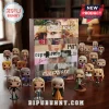 Taylor Swift Era Advent Calendar 2026 featuring numbered cardboard panels for every musical era surrounded by mini figures.