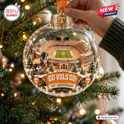 Tennessee Volunteers 135th Anniversary Christmas Ornament