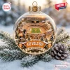 Front view of Tennessee Volunteers 135th Anniversary Christmas Ornament featuring a stadium diorama.