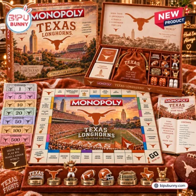 Texas Longhorns Collector Edition Monopoly Board Game