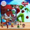 The Grinch 2026 Holiday Countdown Advent Calendar featuring 24 numbered doors and various holiday-themed collectible figures.