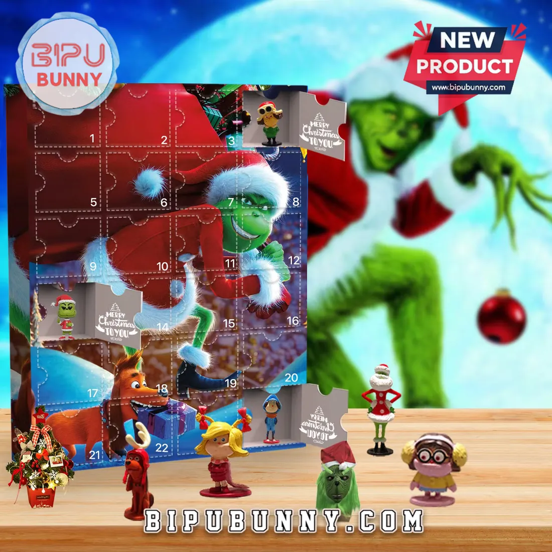 The Grinch 2026 Holiday Countdown Advent Calendar The Grinch 2026 Holiday Countdown Advent Calendar