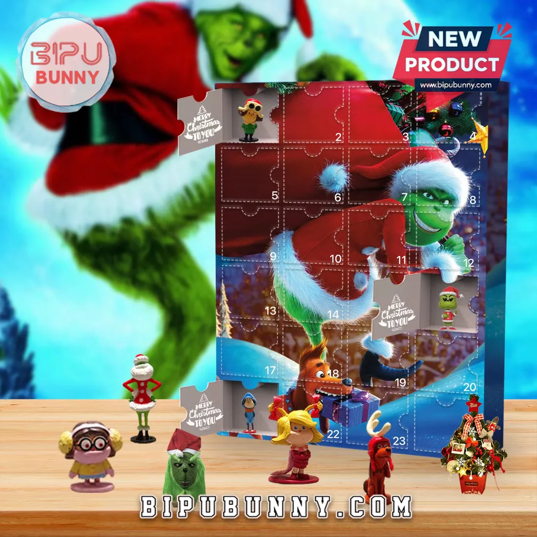 The Grinch 2026 Holiday Countdown Advent Calendar The Grinch 2026 Holiday Countdown Advent Calendar