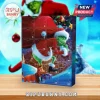 The Grinch 2026 Holiday Countdown Advent Calendar featuring Grinch and Max in a snowy blue background with 24 numbered doors.