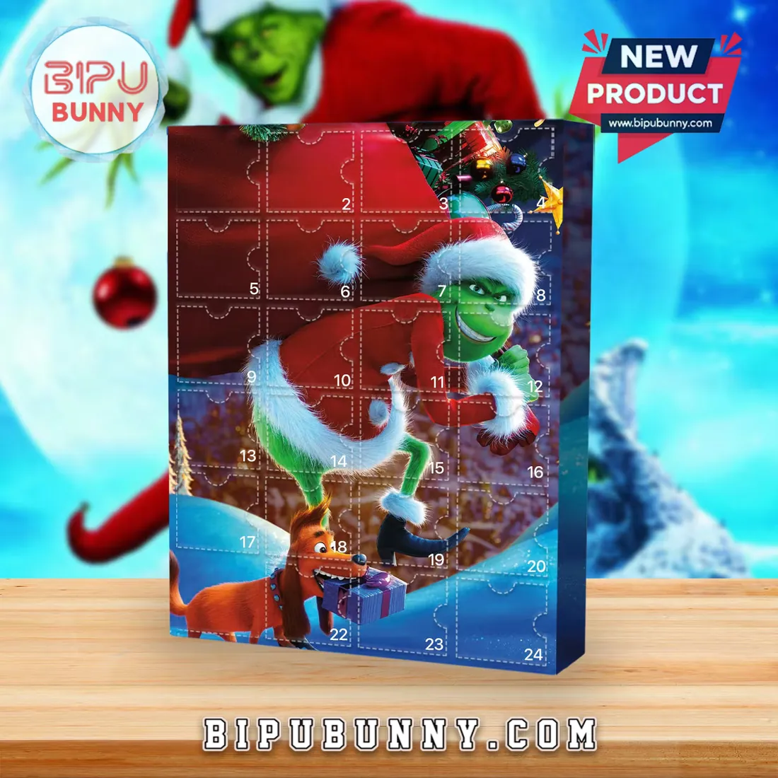 The Grinch 2026 Holiday Countdown Advent Calendar The Grinch 2026 Holiday Countdown Advent Calendar