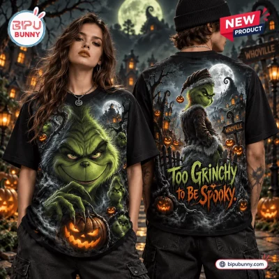 The Grinch Halloween Pumpkin Shirt