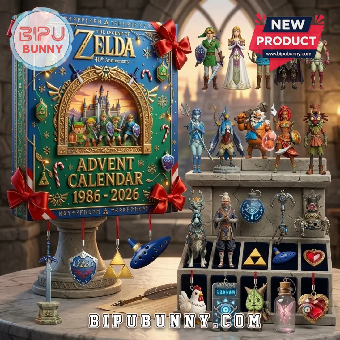 The Legend of Zelda 40th Anniversary Advent Calendar The Legend of Zelda 40th Anniversary Advent Calendar