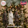 The Lord of the Rings 2026 The One Ring Advent Calendar ornaments featuring Aragorn, Gandalf, Gimli, and Legolas on a tree.