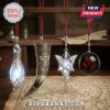 The Lord of the Rings 2026 The One Ring Advent Calendar featuring four hanging metallic pendants over a weathered map.