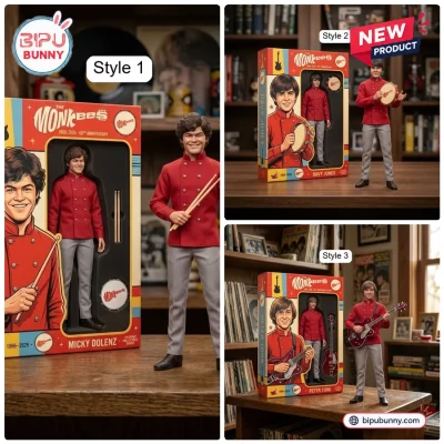 The Monkees 60th Anniversary Collectible Figure