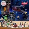 The Nightmare Before Christmas Advent Calendar 2026 featuring miniature Jack Skellington, Sally, and Oogie Boogie figures.