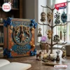 The Odyssey Greek Mythology Advent Calendar 2026 with a decorative tree displaying resin ornaments of gods and creatures.