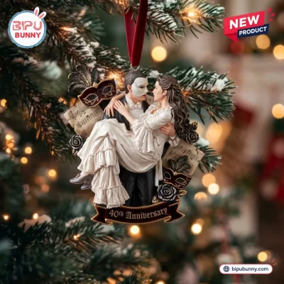 The Phantom of the Opera 40th Anniversary Christmas Ornament