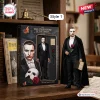 The Phantom of the Opera 40th Anniversary Figure wearing a formal tuxedo, white mask, and holding a single red rose.