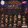 The Powerpuff Girls Halloween Advent Calendar 2026 featuring 24 numbered doors and collectible character figures.