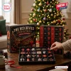 The Red Devils Christmas Advent Calendar 2026 with 24 numbered slots containing miniature football club themed ornaments.