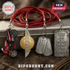 Top Gun 40th Anniversary 2026 Advent Calendar includes metal charms, Maverick dog tags, and a motorcycle on a red cord.