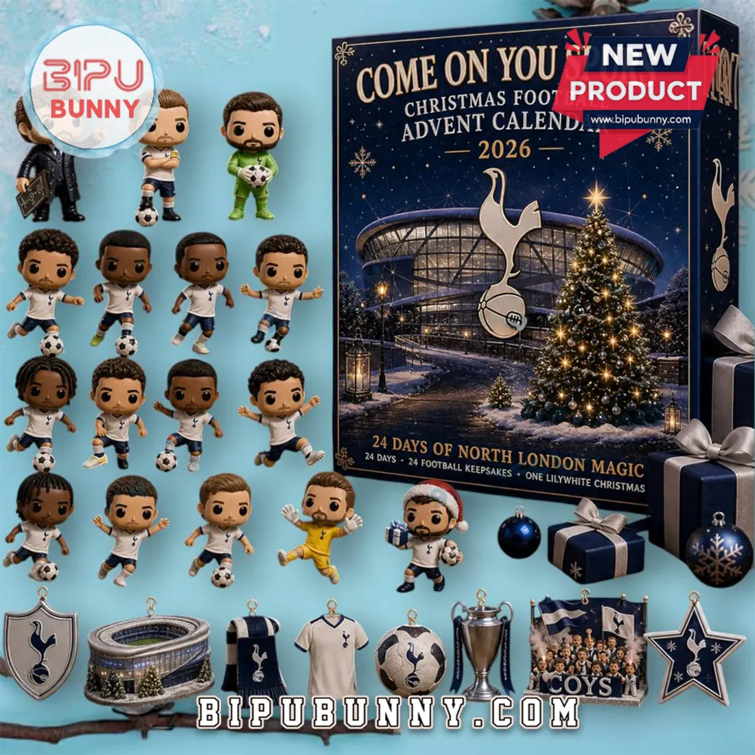 Tottenham Hotspur 2026 Players Advent Calendar Tottenham Hotspur 2026 Players Advent Calendar