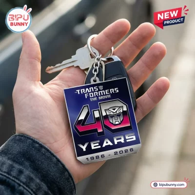 Transformers 40th Anniversary Double Sided Keychain