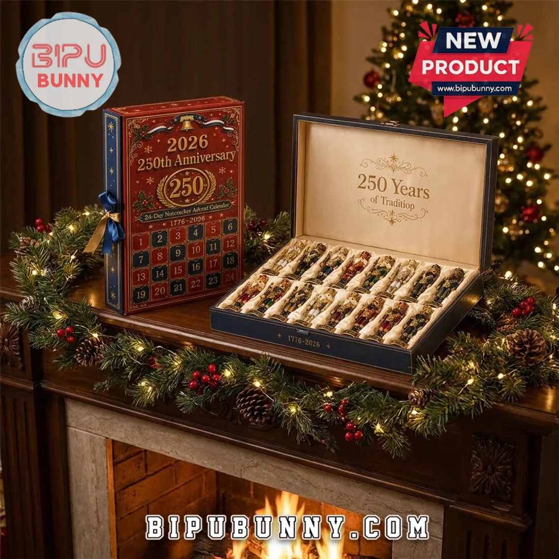 USA 250th Anniversary 2026 Nutcracker Advent Calendar USA 250th Anniversary 2026 Nutcracker Advent Calendar