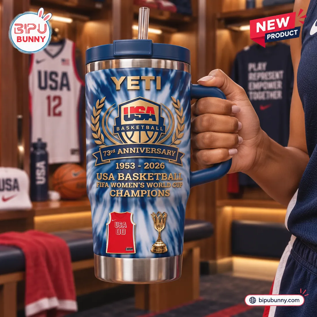 USA Basketball 73rd Anniversary YETI Tumbler Cup USA Basketball 73rd Anniversary YETI Tumbler Cup