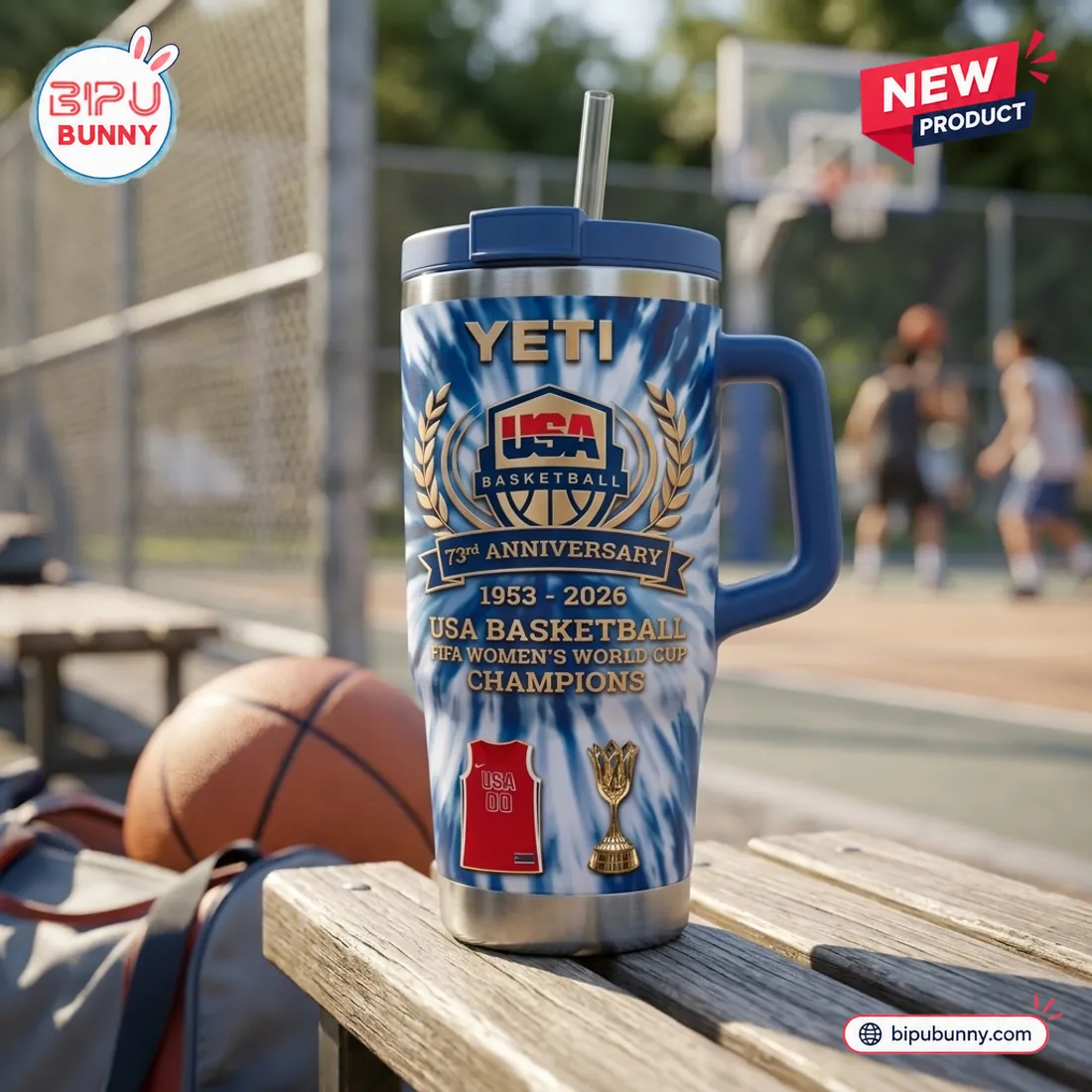 USA Basketball 73rd Anniversary YETI Tumbler Cup USA Basketball 73rd Anniversary YETI Tumbler Cup