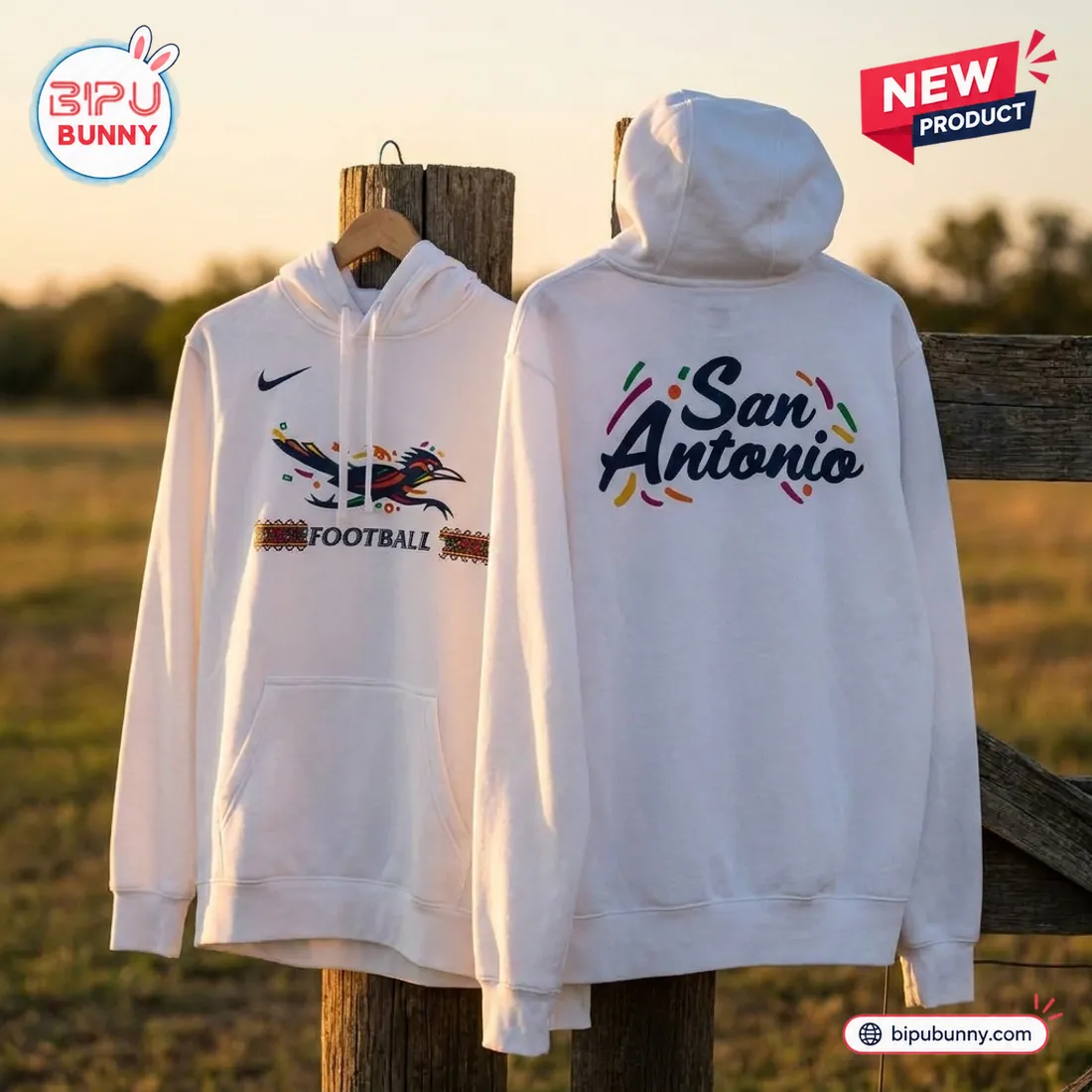 UTSA Roadrunners Hispanic Heritage White Hoodie UTSA Roadrunners Hispanic Heritage White Hoodie