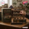 Vietnam Veterans Advent Calendar 2026 featuring 24 wooden shelves with miniature military vehicles and commemorative items.