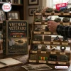 Vietnam Veterans Advent Calendar 2026 featuring 24 miniature military collectibles, vehicles, and memorial tribute items.