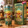 Front view of Winnie the Pooh Hundred Acre Wood 40oz Stanley Tumbler with matching box.