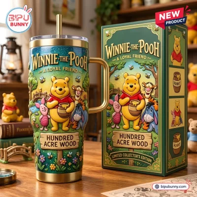 Winnie the Pooh Hundred Acre Wood 40oz Stanley Tumbler