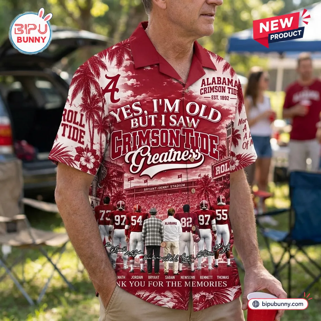 Yes, I’m Old But I Saw Alabama Crimson Tide Greatness Hawaiian Shirt Yes, I’m Old But I Saw Alabama Crimson Tide Greatness Hawaiian Shirt