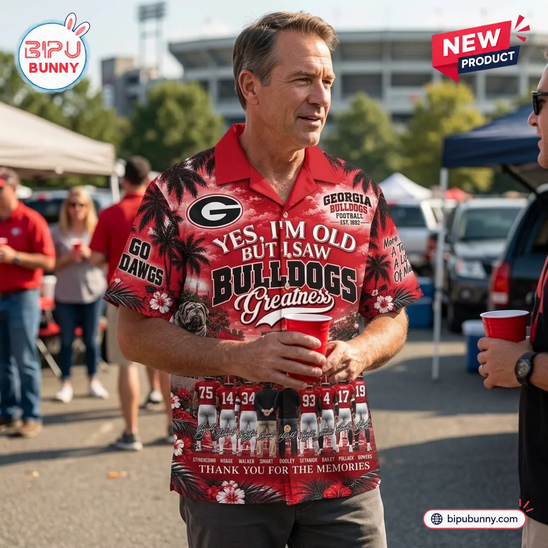 Yes, I’m Old But I Saw Georgia Bulldogs Greatness Hawaiian Shirt Yes, I’m Old But I Saw Georgia Bulldogs Greatness Hawaiian Shirt