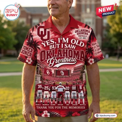 Yes, I’m Old But I Saw Oklahoma Sooners Greatness Hawaiian Shirt