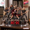 Front view of an AC/DC Rock Band Acrylic Block Plaque featuring band member figures on a stage base.