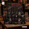 Front view of the Alice Cooper School's Out Legacy Advent Calendar box with figures displayed on tiered stands.