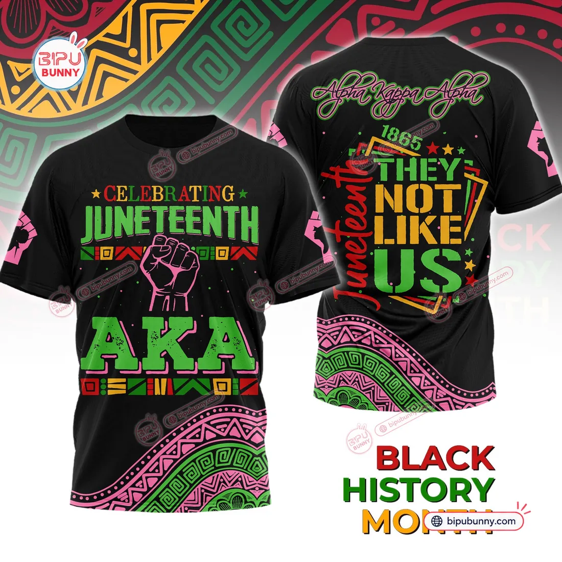 Alpha Kappa Alpha Juneteenth Black History Month Shirt Alpha Kappa Alpha Juneteenth Black History Month Shirt