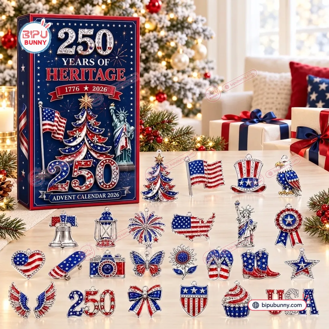 America 250th Heritage Christmas Advent Calendar America 250th Heritage Christmas Advent Calendar