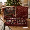 Arsenal FC Come On You Gunners Christmas Advent Calendar with assorted miniature ornaments.