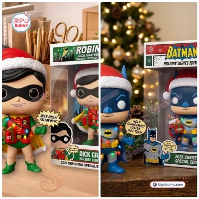 Batman Holiday Lights Edition Vinyl Figure