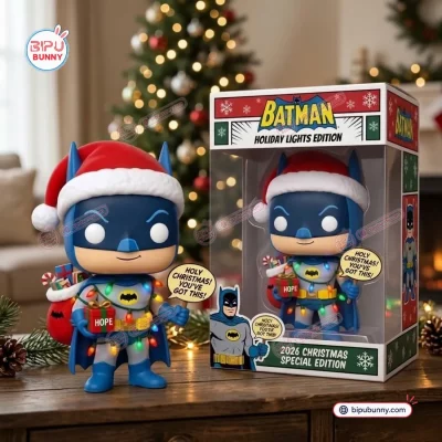 Batman Holiday Lights Edition Vinyl Figure
