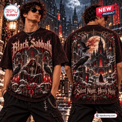 Black Sabbath Gothic Christmas T-Shirt