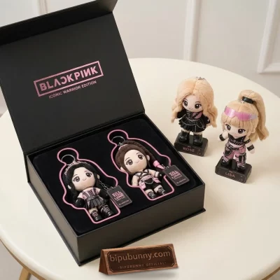 BLACKPINK Kill This Love Iconic Warrior Edition Plush Keychain Set