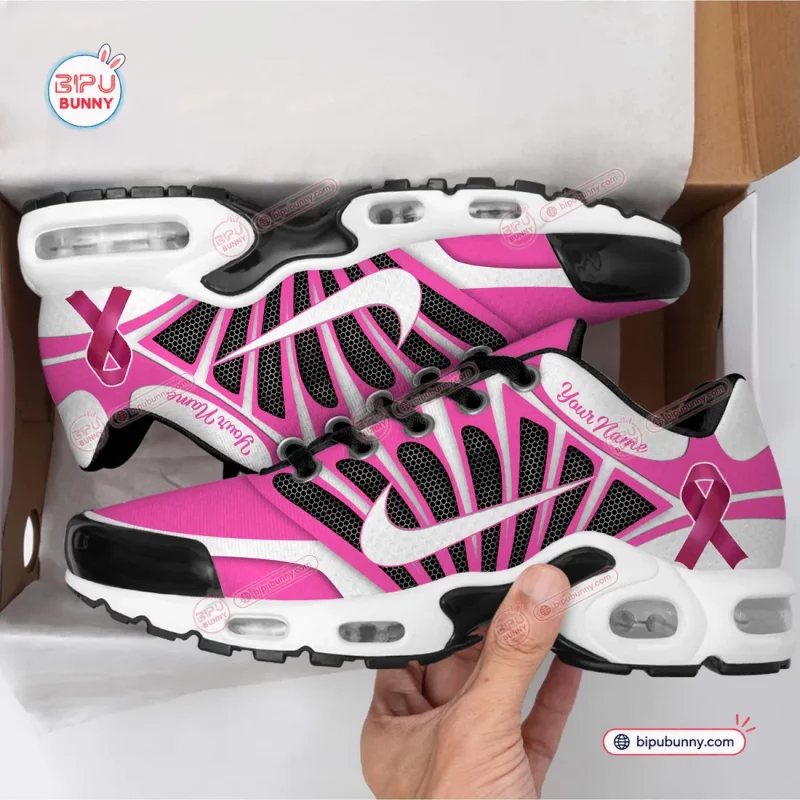 Breast Cancer Awareness Ribbon Air Max Plus Sneakers