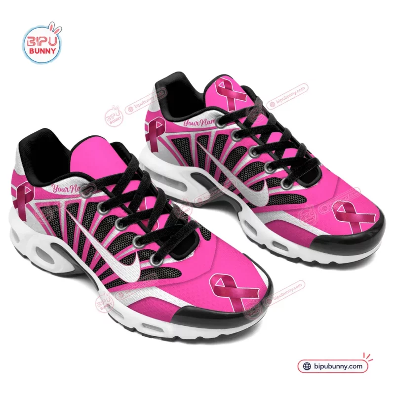 Breast Cancer Awareness Ribbon Air Max Plus Sneakers